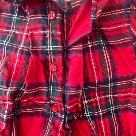 Janie and Jack Toddler Girl Holiday Plaid Set - Excellent Condition - Worn 1x - Picture 2 of 4